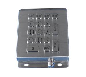Best Movable desktop numeric smart card reader keypad metal stainless IEC 60512-6 wholesale