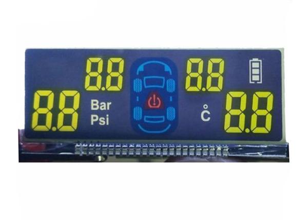 Cheap 5.0V FSTN LCD Display / Transflective Monochrome LCD Display For Vehicle Carrier System for sale