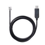 USB-A To RS232 RJ12 Serial Cable 6P6C Compatible With RS232 Communication