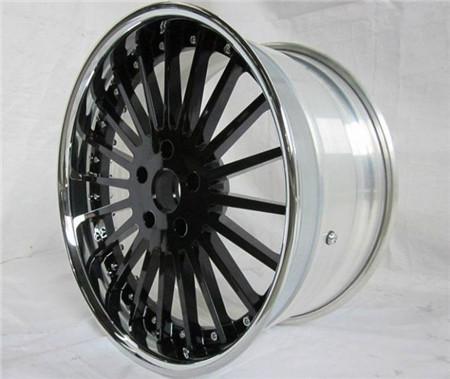 Cheap BFL02/3 piece wheels /flat lip/forged wheels/rear mount rims/Aluminum 6061 for sale
