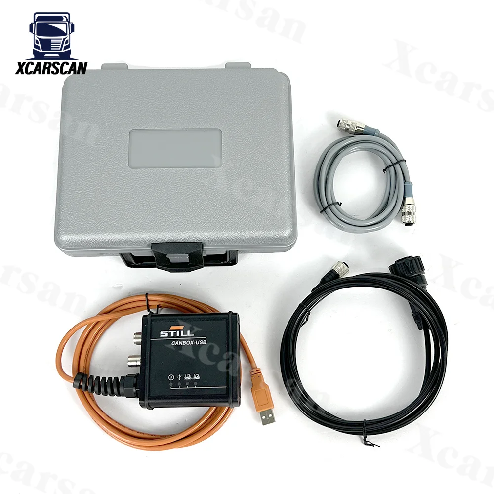CF19 Laptop+Forklift Scanner Tool 8.21 For Still STEDS CANBOX 2 50983605400 Incado Can Bus With Software For Still Diagnostic Tool