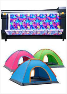 Large Format Pop Up Mirror Flag Printing Machine Digital Fabric Printers