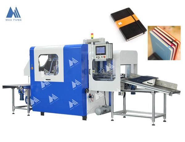 Cheap A4 Size Fully Auto Hard Case Elastic Band Inserting Machine Hardcover Book Binding Machine MF-FEM450 for sale
