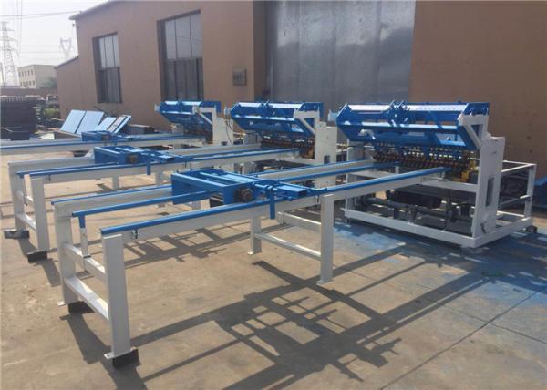 Cheap High Speed Automated Fence Panel Machine , Welded Mesh Machine 3-6mm 2.5meter Width for sale