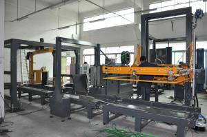 Best MS-V01 Horizontal Strapping Machine 9/12/15.5/19mm Strap Width PLC Control wholesale
