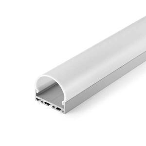 China 45mm Half Circle LED Aluminium Profile Linear Lighting Strip 180 Degree on sale