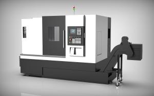 5052S High Precision CNC Lathe Machine With Hydraulic Tailstock