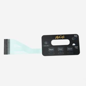 Best IP65 Durable Backlight Membrane Switch Keypad With Window Multipurpose wholesale