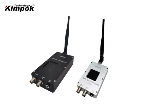 Cheap Powerful FM Wireless AV Transmitter And Receiver With BNC Input for sale