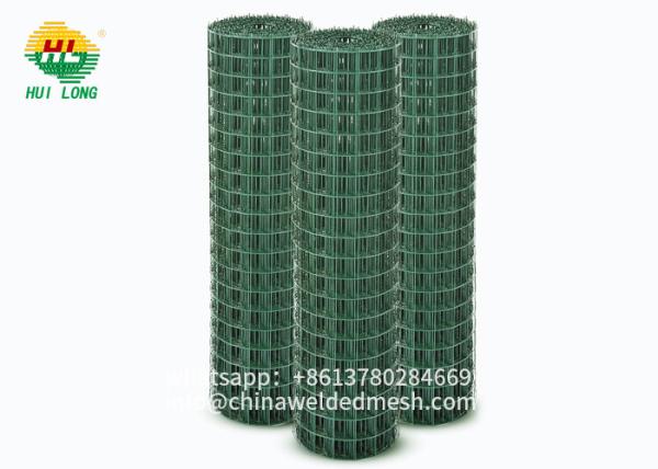 Cheap Euro Fence Welded Wire Mesh Rolls , H2m PVC Coated Garden Fence for sale