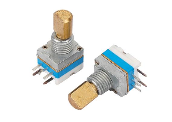 Cheap Precision Single Unit Potentiometer With Push Switch DC 10V Sealing Design for sale