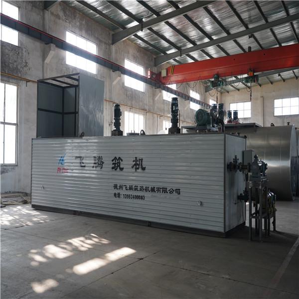 Cheap Compact Melting Bitumen Machine Container Loading With Electric Hoist System for sale