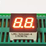 Seven Segment 2 Digit LED Number Display 0.3 inch Orange Color