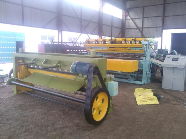 Cheap Safe Automatic Fencing Machine , Grid Welding Machine With PLC Control System for sale