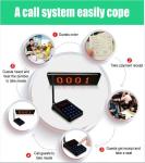 Newest wireless clinic queue management system ticket printer with number