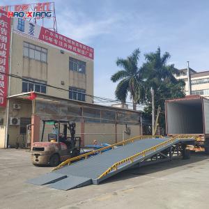 China Heavy Duty Portable Loading Ramps Forklift Container Loading Ramp on sale