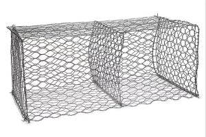 China Twisted Hexagonal Gabion Box 3.2mm Gabion Cage Retaining Wall on sale