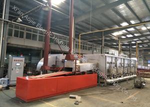 High Temperature Continuous Brazing Furnace With Cooling Section / Heat Exchanger