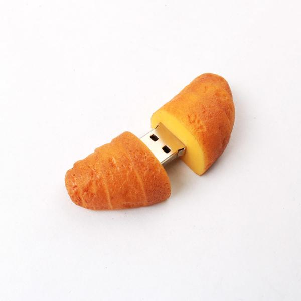 Cheap Personalized Bread Shaped USB Flash Drives with USB 3.0 Interface for sale