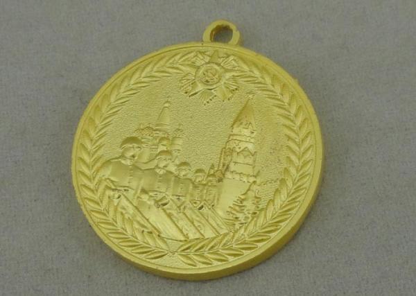 Cheap Zinc Alloy Die Casting 3D Gold Medals And Awards Enamel Army Medals for sale