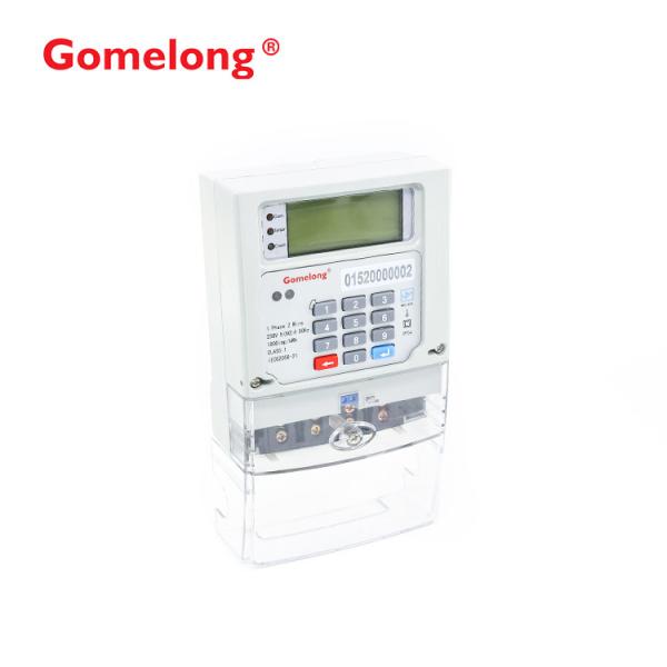 Cheap High Quality Prepaid Sts Split Prepayment Energy Meter with meter box for sale