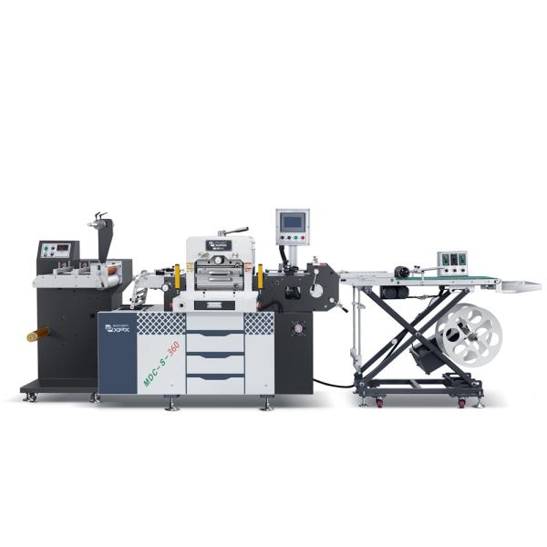Cheap Sticker Label Die Cutter Machine High Speed Barcode Label Die Cutting Machine for sale