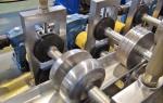 Round Pipe Cold Roll Forming Machine , Rolling Shutter Machine