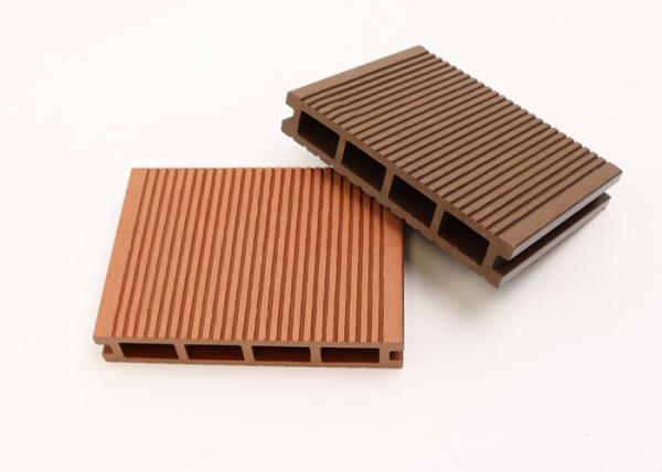 Cheap Fireproof WPC Floor Decking Wood Grain Waterproof Outdoor Composite for sale