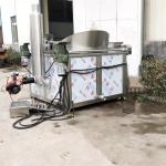 Food Standard Batch Frying Machine 500L Rectangular Batch Fryer