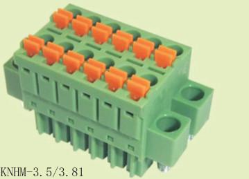 Cheap Finger Proof High Temperature Terminal Block For Single Wire Inserted Directly for sale