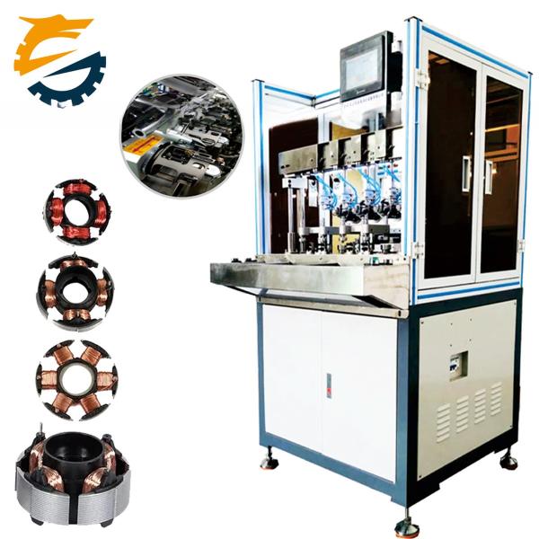Cheap Advanced CNC Fully Automated Coreless Wire Motor Winding Machine with Cooling Fan for sale