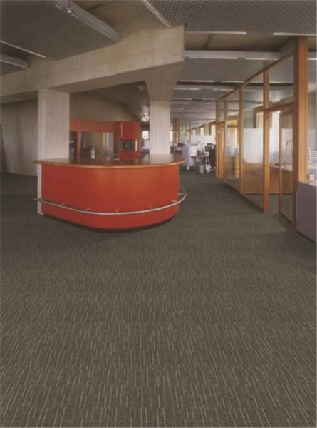 Meeting Conference Room Modern Carpet Tiles Tufted Multi - Level Loop Pile Construction