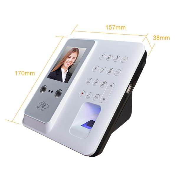 Cheap Cloud Biometric DC 9V Face Recognition Attendance Machine for sale