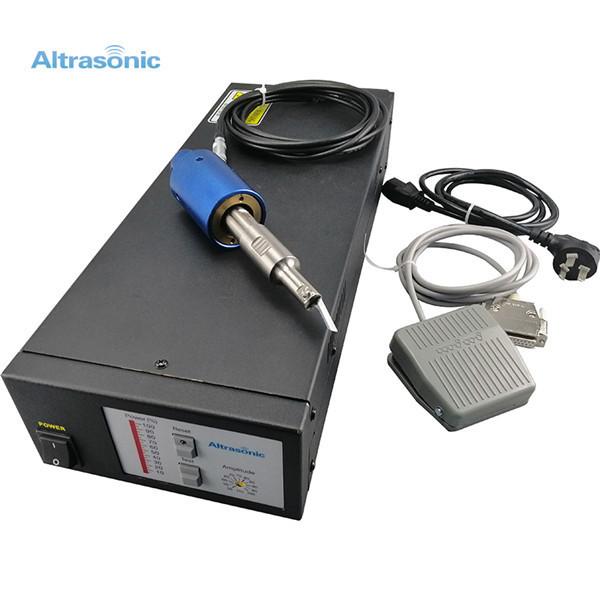Cheap Small Hand Held Ultrasonic Plastic Cutting Machine Titanium Alloy Blade for sale