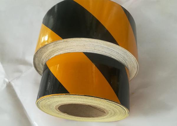 Cheap Self Adhesive Warning Reflective Tape Roll For Traffic Safety for sale
