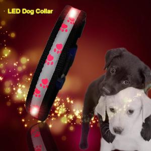 Best C903 Wholesale Factory Christmas Flashing Lights Usb Rechargeable Light Up Led Dog collars wholesale