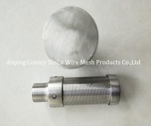 China Resin Traps Johnson Filter Nozzle Made of Stainless Steel 304 316L on sale