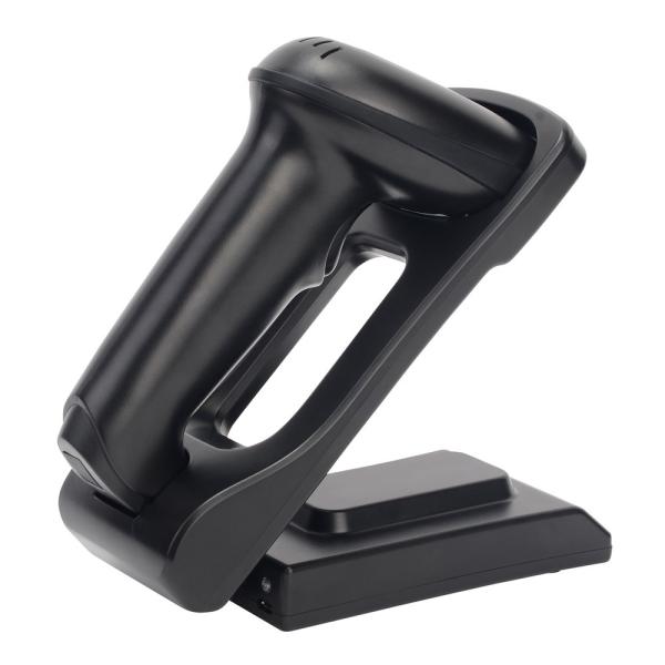 Cheap Bluetooth Qr Scanner Barcode Reader 1D Bi Directional 3 In 1 2.4GHz Wireless Wired for sale