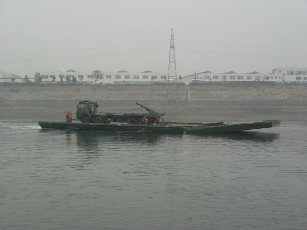 Cheap Current Velocity ≤3.0m/S Floating Power Pontoon Bridge for sale