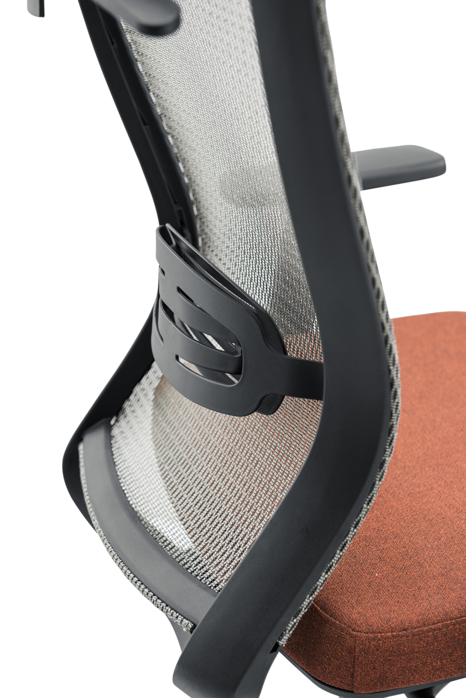 Mail Packing Mesh Ergonomic Office Chair for Workstation and Manager Modern Design Style