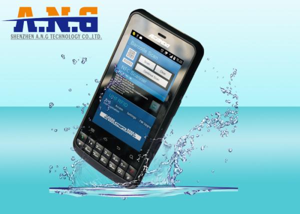 Cheap IP65 NFC RFID reader high speed Quad core industrial Android handheld terminal for sale