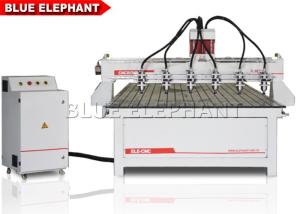 Taiwan doublenut ball screw,imported square guide rail , Cheap 4 Axis CNC Rotary Table Foam Cutting Machine