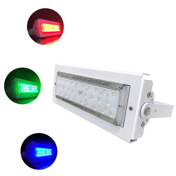 Cheap 50w IP66 RGB LED Flood Light With DMX512 Color Changing Controller for sale