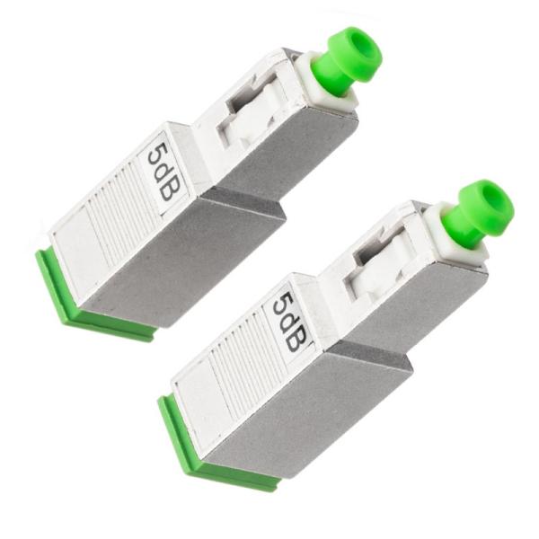 Cheap SC APC Optical Fiber Attenuator 1dB 3dB 5dB 10dB For Data Center for sale