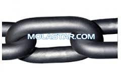 Molastar Heavy Iron Hot Dip Galvanized Studless Link Marine Anchor Chain Weld Anchor Chain For Marine