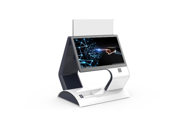 Cheap Industrial Design POS Integrated Terminal Dual Display Capacitive Touch Panel for sale