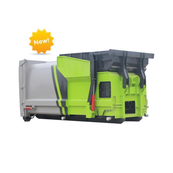 Cheap 18m3 20m3 Mobile Garbage Compression System Compactor Machine for Garbage Station for sale