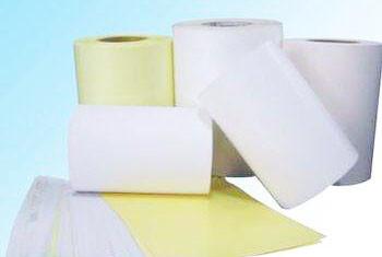 Cheap Stable Peeling Strength Customized Length Glassine Paper Sheets For Bar Coding for sale