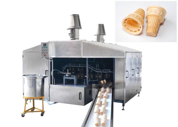 Cheap High Performance Electric Wafer Cone Production Line With 4 - 5 LPG Consumption / Hour for sale