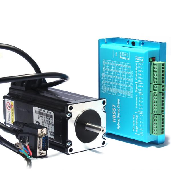 Cheap 2N.m Nema 23 1.8 Degree 2 Phase Hybrid Closed Loop Stepper Servo Motor Driver Kit for sale